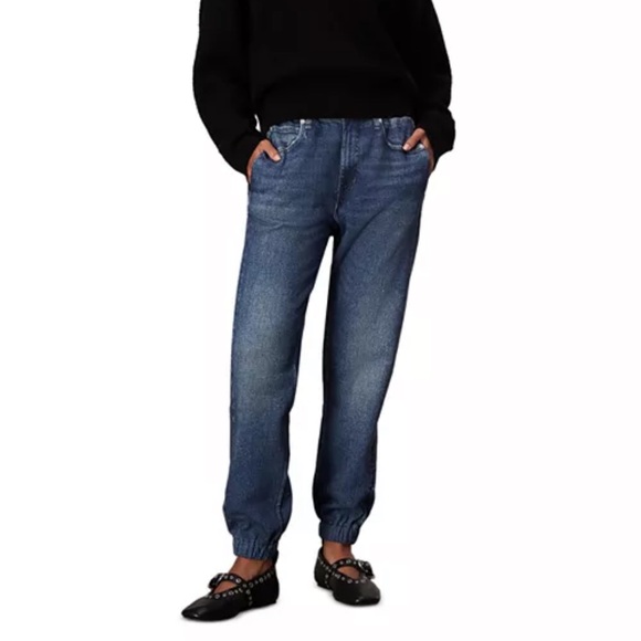 rag & bone Pants - NWT Rag & Bone Miramar Fleece Terry Joggers in Grove, size XXS